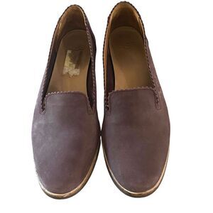 UGG Eggplant Loafers Size 7 S/N 1018363 flats scalloped edge